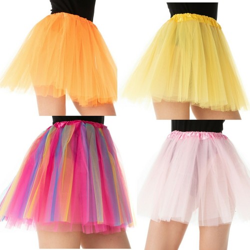 Gonna tutu gialla arancione - tutu,